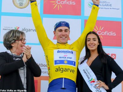 Fabio Jakobsen lidera la Vuelta al Algarve tras ganar en Lagos