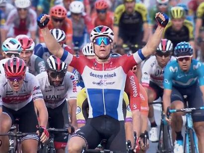 Vuelta a Polonia: Pascal Ackermann sigue líder tras la tercera etapa que no gana Fabio Jakobsen