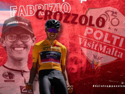 Fabrizio Crozzolo da el salto al profesionalismo con el equipo Polti-VisitMalta