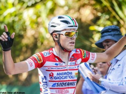 Tour de Hainan: Fausto Masnada asalta el liderato ganando la octava etapa