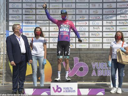 Felix Großschartner, primer líder de la 42 Vuelta a Burgos