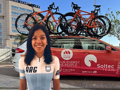 Fernanda Yupura refuerza el Soltec-Costa Cálida para la Challenge by La Vuelta