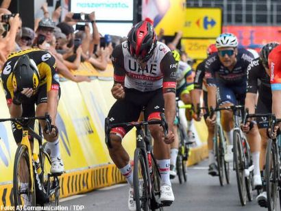 Vuelta a Polonia: La tercera etapa es para Fernando Gaviria, João Almeida sigue líder