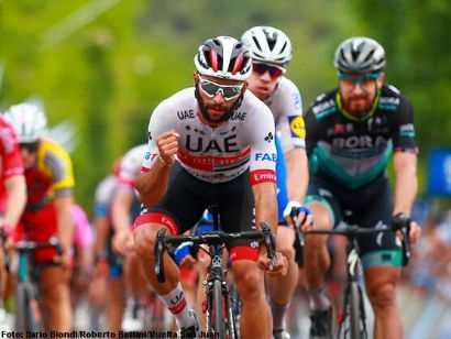 Vuelta a San Juan: Fernando Gaviria: "Richeze me dejó un sprint perfecto"