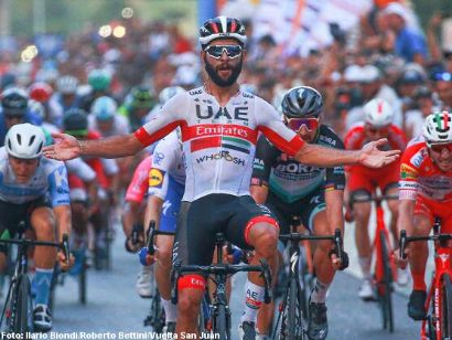 Vuelta a San Juan: Fernando Gaviria: "Siempre seré agradecido con Argentina y sus carreras"