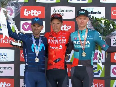 Flecha Valona: Dylan Teuns puede con Alejandro Valverde en el Muro de Huy