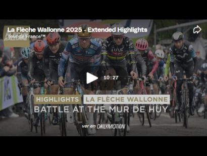 Vídeo resumen de la Flecha Valona 2025
