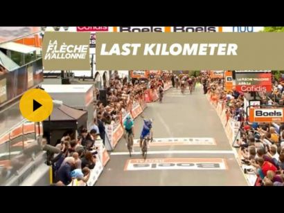 Vídeo del último kilómetro de la Flecha Valona 2019