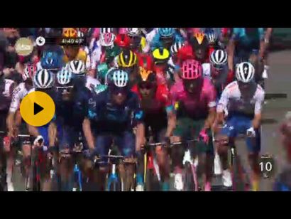 Vdeo del ltimo kilmetro de la Flecha Valona 2022