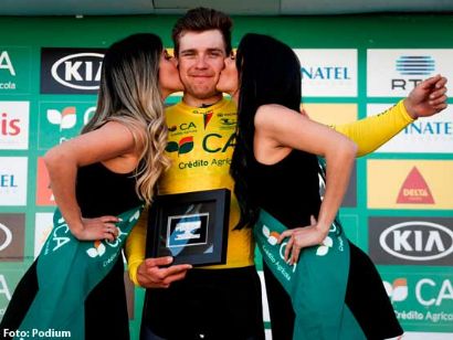 Vuelta al Alentejo: Gabriel Cullaigh gana la tercera etapa y se viste de amarillo