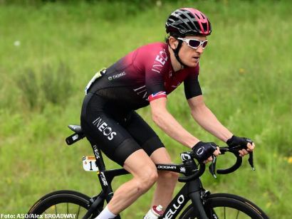Geraint Thomas y Jhonatan Narváez, en el Ineos Grenadiers para el Tour de los Alpes Marítimos