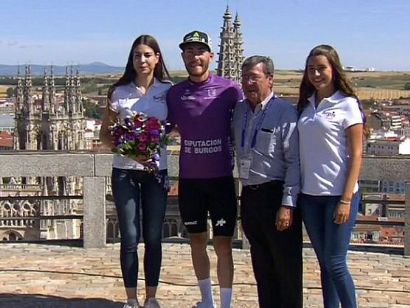 Giacomo Nizzolo, primer maillot morado de la Vuelta a Burgos