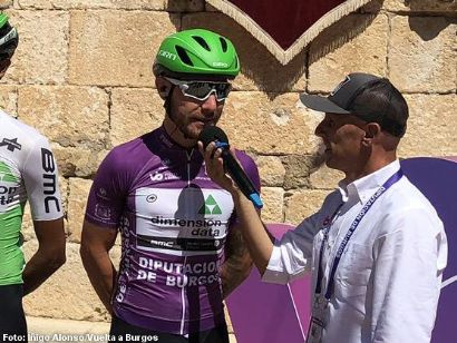 Vuelta a Burgos: Giancomo Nizzolo: "El final se me ha hecho muy duro"