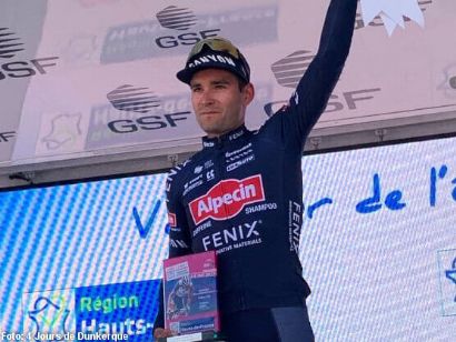 4 Das de Dunkerque: Gianni Vermeersch se lleva la quinta etapa, Philippe Gilbert nuevo lder