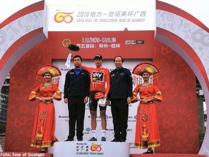 Tour de Guangxi 2018: Clasificaciones completas de la etapa 5