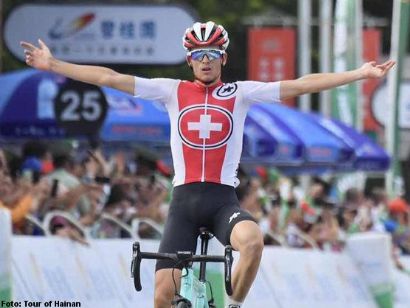Tour de Hainan: Gino Mader gana la sexta, Raymond Kreder nuevo líder