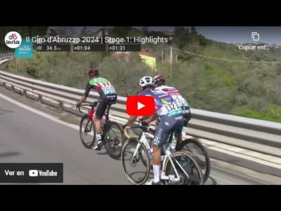 Giro de los Abruzos: Vídeo resumen de la 1ª etapa