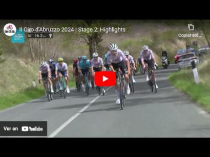 Giro de los Abruzos 2024: Vídeo resumen de la 2ª etapa