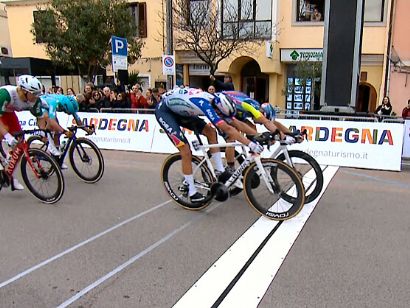 Rajovic se impone en la 3� etapa del Giro de Cerde�a; Pe�alver es tercero y Garibbo sigue l�der