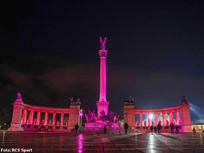 De Budapest a Miln, ciudades del Giro de Italia se tien de rosa a 100 das del inicio [Vdeo]