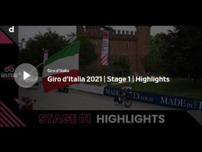 Giro de Italia 2021: Vídeo resumen de la etapa 1