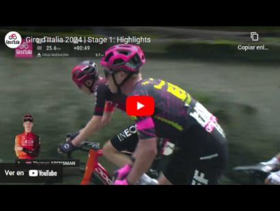 Giro de Italia 2024: Vídeo resumen de la 1ª etapa