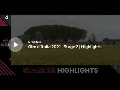 Giro de Italia 2021: Vídeo resumen de la etapa 2
