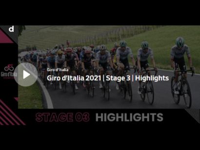 Giro de Italia 2021: Vídeo resumen de la etapa 3