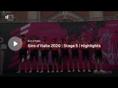 Giro de Italia 2020: Vídeo resumen de la etapa 5
