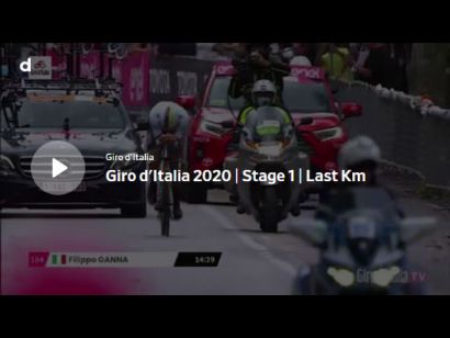 Giro de Italia 2020: Vídeo del último kilómetro de la etapa 5