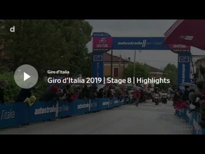 Giro de Italia 2019: Vídeo resumen de la etapa 8