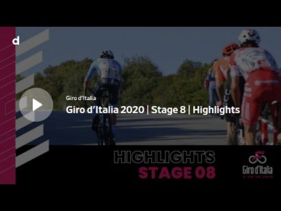 Giro de Italia 2020: Vídeo resumen de la etapa 8