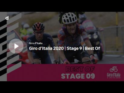 Giro de Italia 2020: Vídeo resumen de la etapa 9