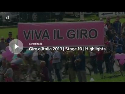 Giro de Italia 2019: Vídeo resumen de la etapa 10