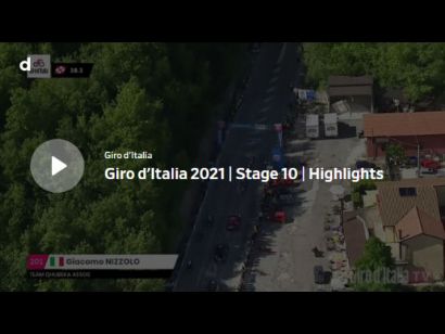 Giro de Italia 2021: Vídeo resumen de la etapa 10