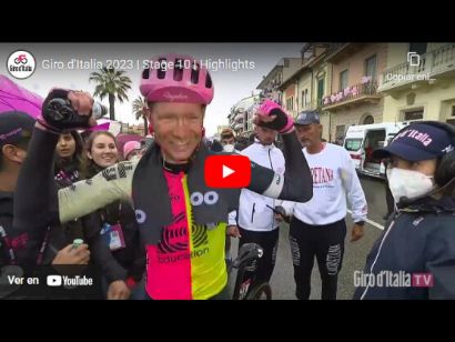 Vídeo resumen de la 10ª etapa del Giro de Italia 2023