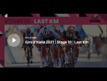 Giro de Italia 2021: Vídeo del último kilómetro de la etapa 10