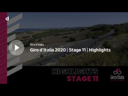 Giro de Italia 2020: Vídeo resumen de la etapa 11