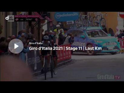 Giro de Italia 2021: Vídeo resumen de la etapa 12