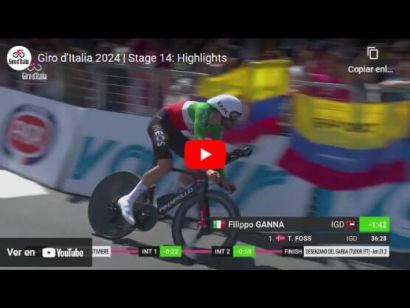 Giro de Italia 2024: Vídeo resumen de la 14ª etapa