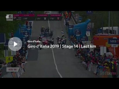 Giro de Italia 2019: Vídeo del último kilómetro de la etapa 14. Gana Richard Carapaz
