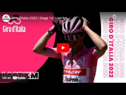 Giro de Italia 2022: Vídeo del último kilómetro de la etapa 14