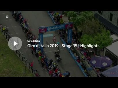 Giro de Italia 2019: Vídeo resumen de la etapa 15