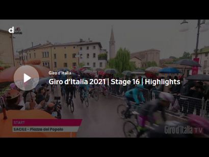 Giro de Italia 2021: Vídeo resumen de la etapa 16