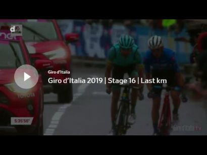 Giro de Italia 2019: Vídeo del último kilómetro de la etapa 16. Ciccone puede con Hirt
