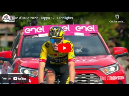 Giro de Italia 2022: Vídeo resumen de la etapa 17