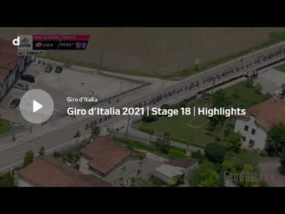 Giro de Italia 2021: Vídeo resumen de la etapa 18