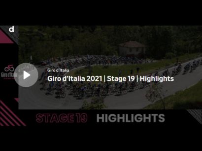 Giro de Italia 2021: Vídeo resumen de la etapa 19
