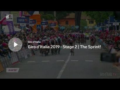 Giro de Italia 2019: Vídeo del último kilómetro de la etapa 2