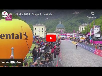 Giro de Italia 2024: Vídeo del último kilómetro de la 2ª etapa